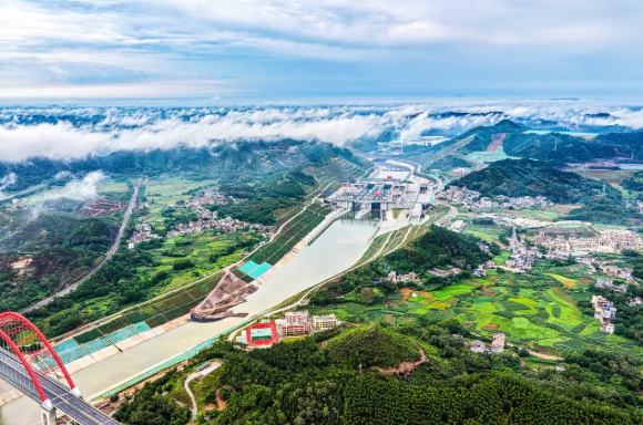 建設銀行廣西區分行支持建設的平陸運河