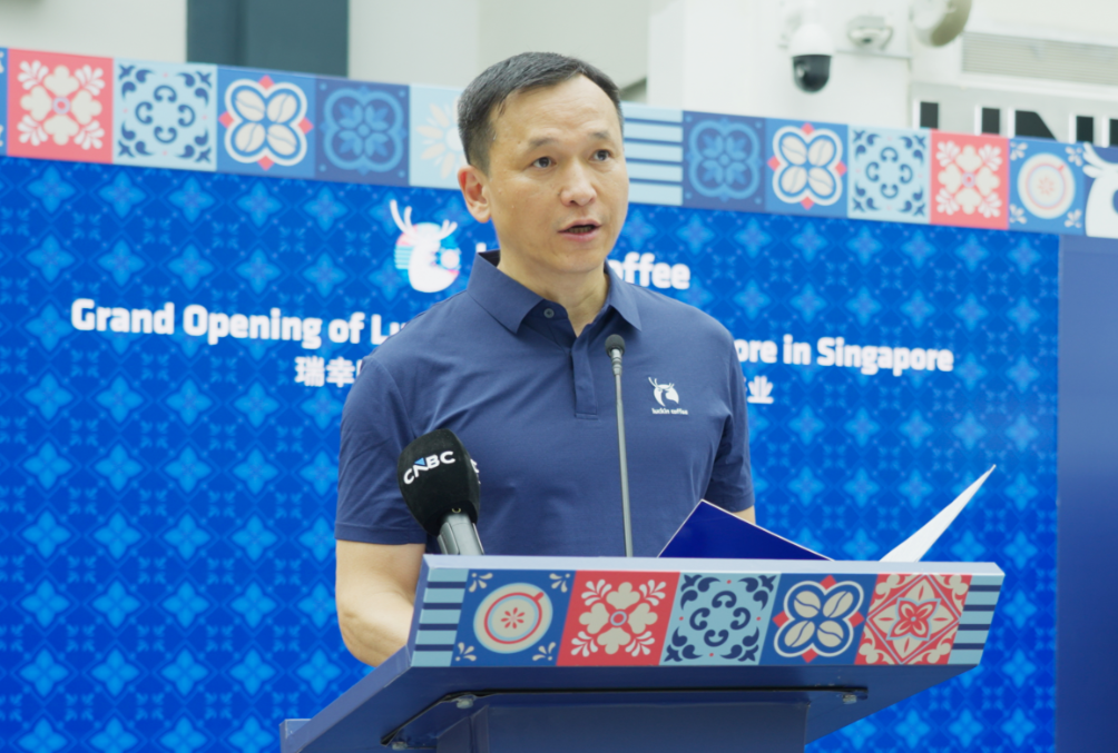 瑞幸咖啡董事长黎辉。受访方供图