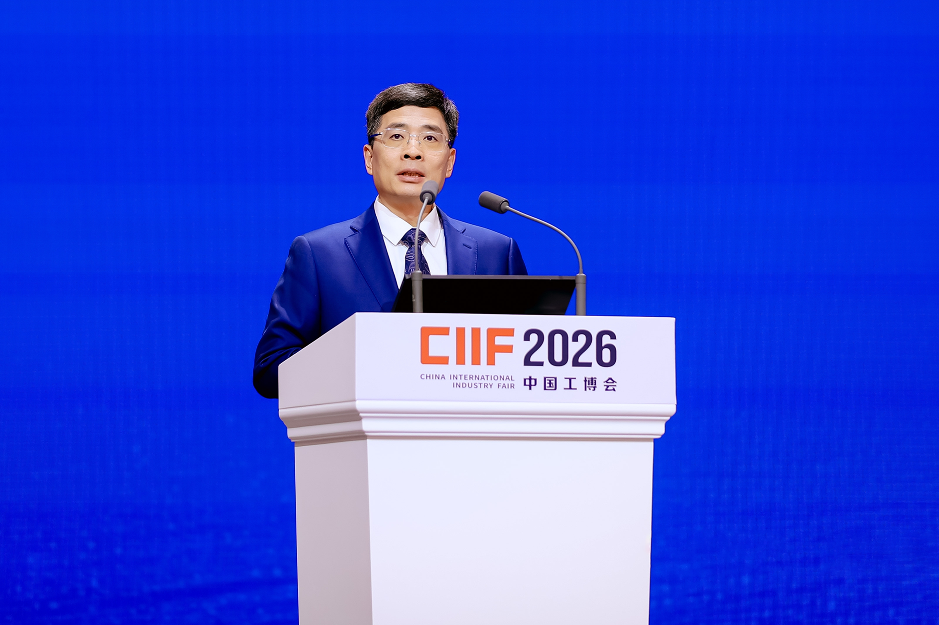海爾集團董事局主席、首席執行官周雲杰進行主題分享。（受訪者供圖）
