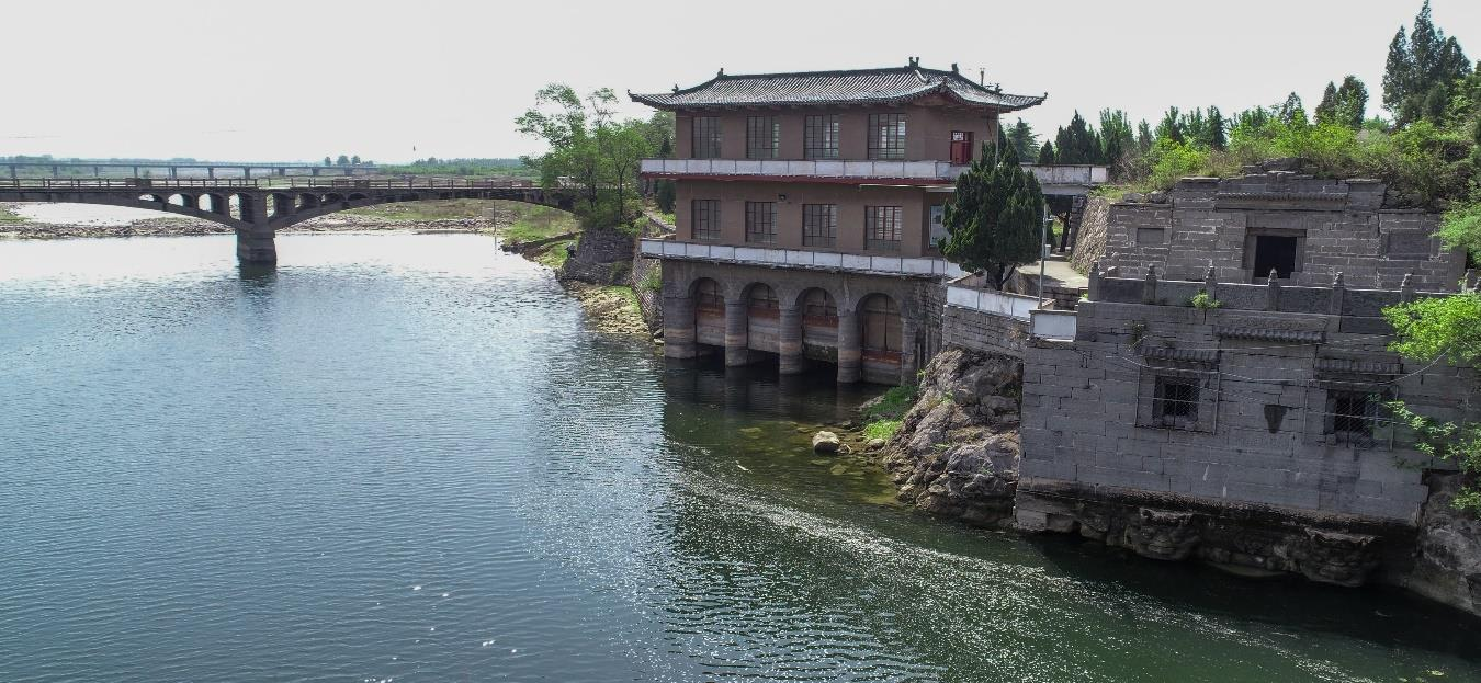 河南沁河廣利渠渠首。水利部供圖