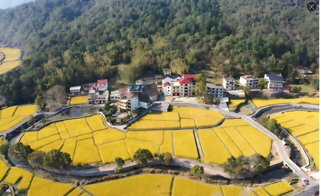 江西上饒市廣信黃沙渠局部圖。水利部供圖