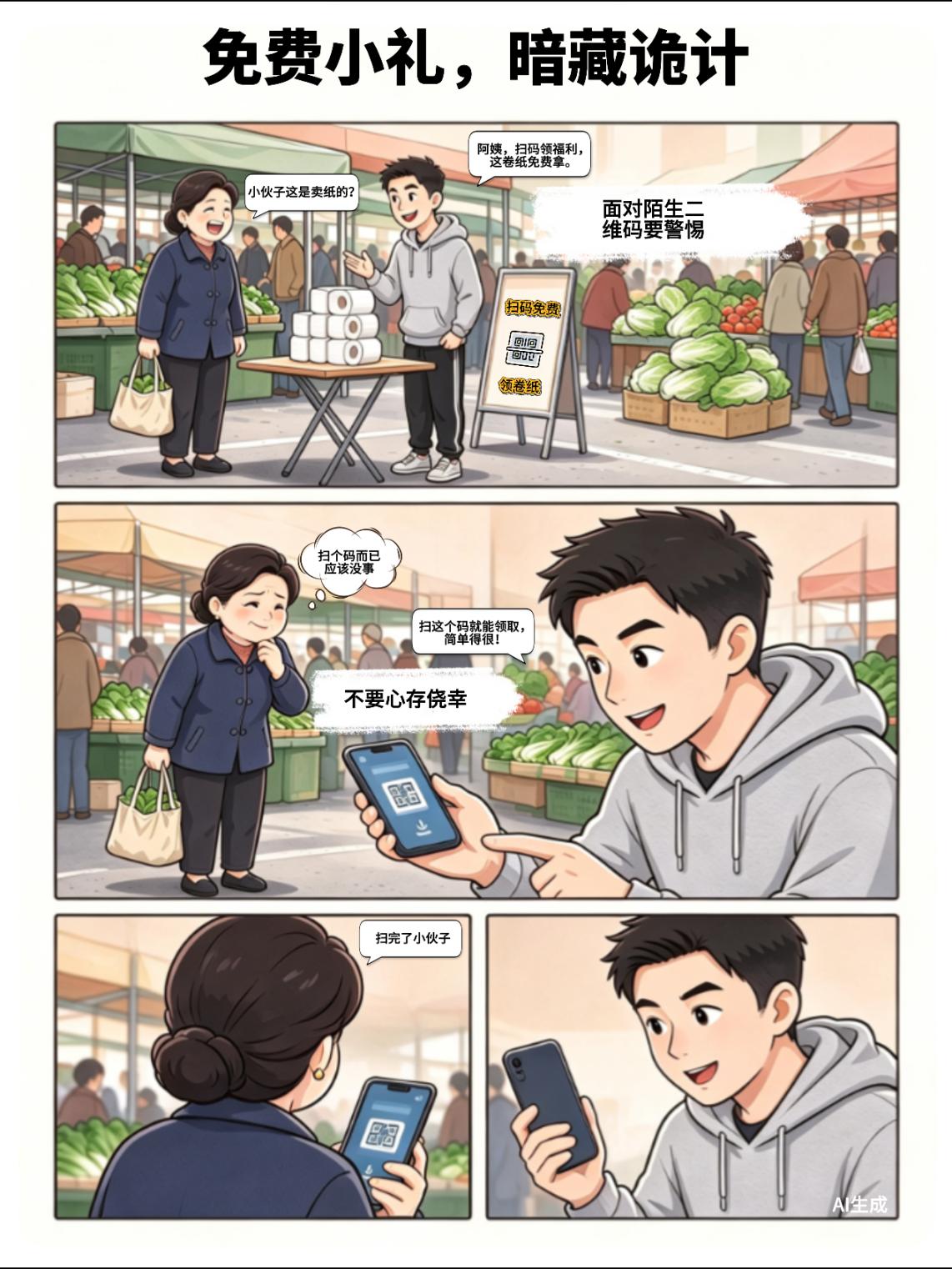 街頭掃描，暗藏“詭計”。