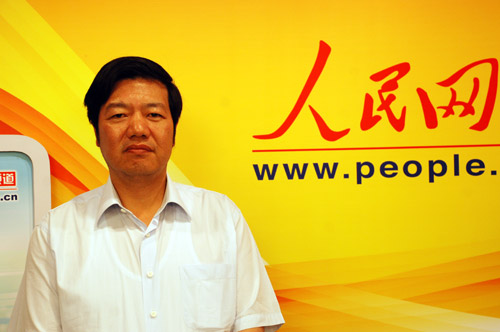 牡丹卡中心总裁李卫平做客人民网--人民网经济