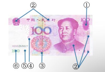 图:央行详解如何识别人民币纸币真伪的几大方