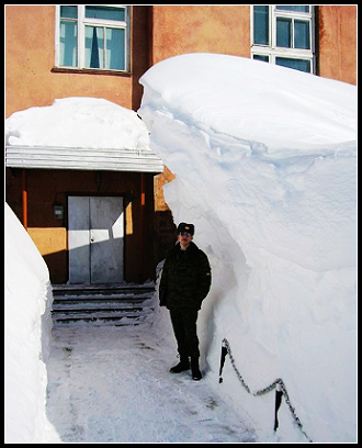 每年入冬一下雪在俄罗斯的很多城市里