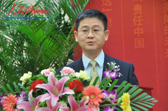 人民网总裁兼总编辑廖玒