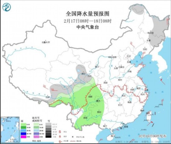 中东部地区将泛起大风降温天气东北地区泛起降雪