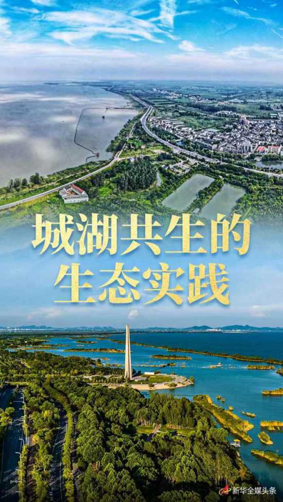 城湖共生的生态实践——看大湖治理巢湖答卷