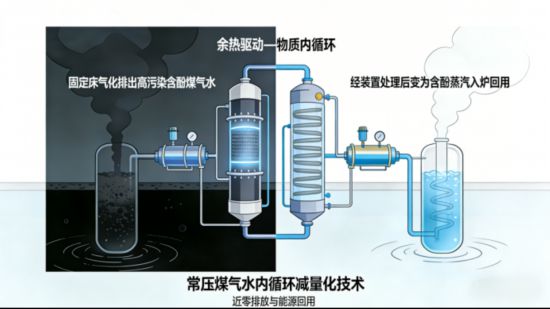 煤气化废水内循环减量化技术
